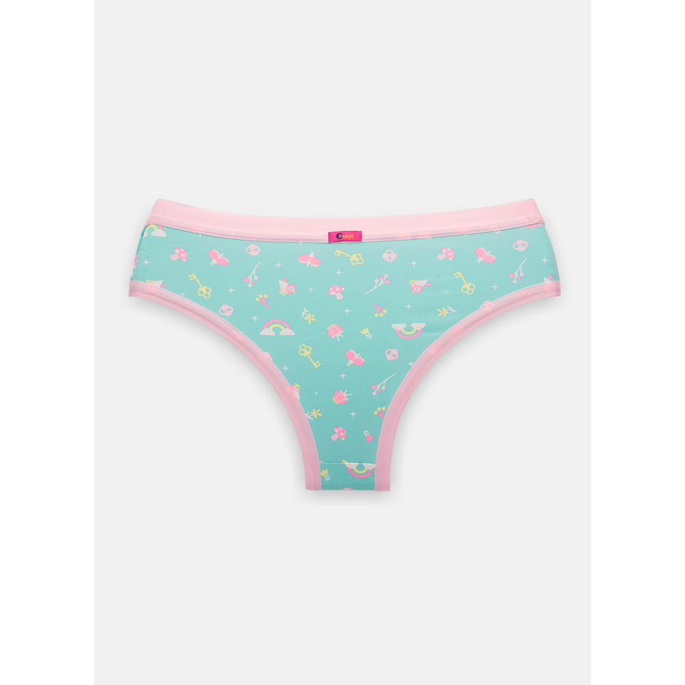 Calcinha Boneca Microfibra Feminina Lhama Secret - 2