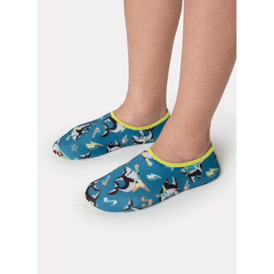 Tênis Sapatilha Antiderrapante Menino Tubarão Rockstar