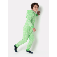 Macacão Manga Longa Menino Teen Soft Dinossauro Fósseis Brilha no Escuro - 1