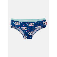Calcinha Caleçon Menina Algodão Onça - 1