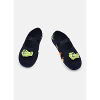 Meia Sapatilha Antiderrapante Com LED Menino Jacaré Jungle - 1