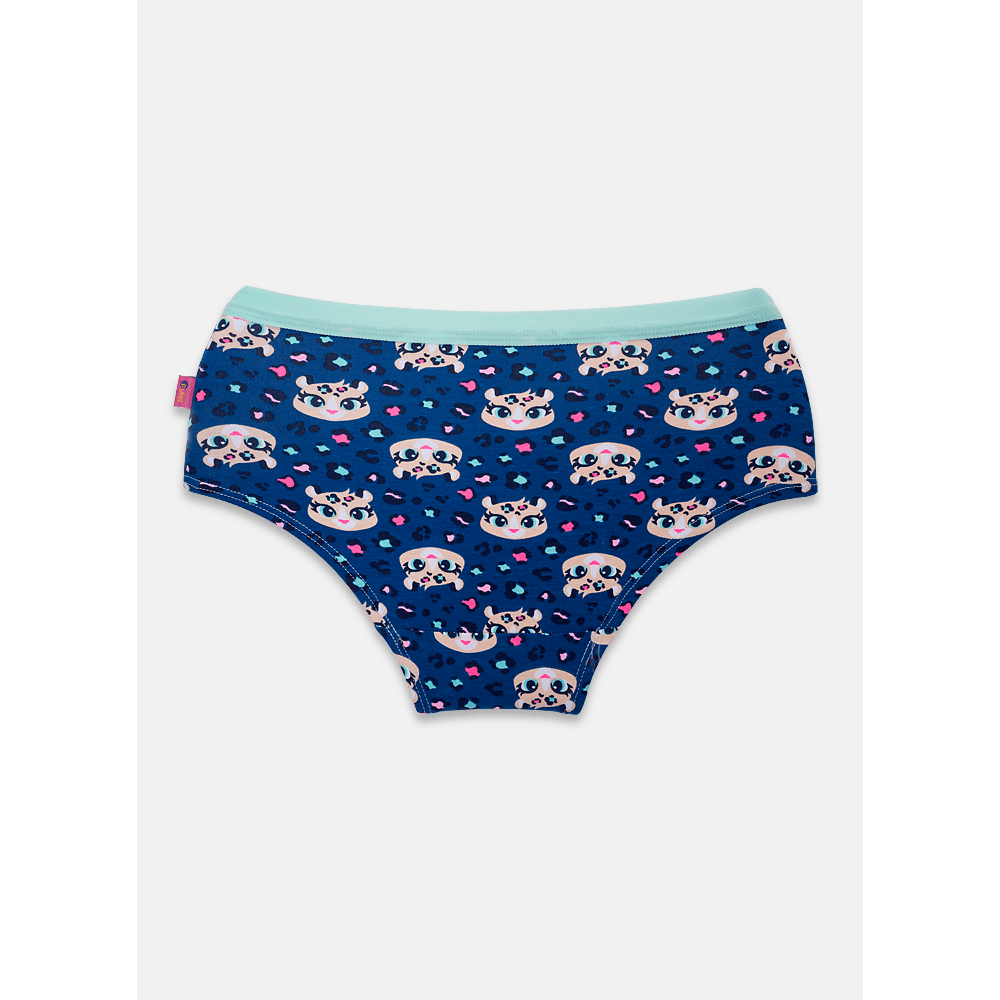 Calcinha Caleçon Adulto Algodão Onça - 2