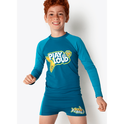 Camiseta Manga Longa Menino Teen Tuba Music