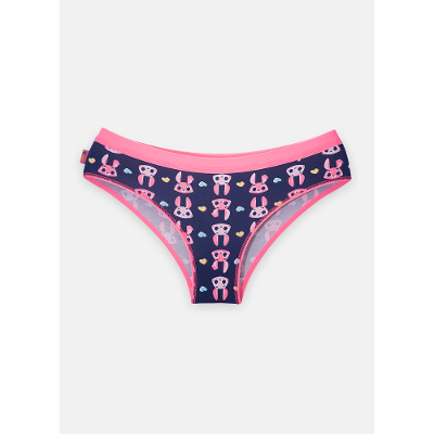 Calcinha Boneca Feminina Família Coelho