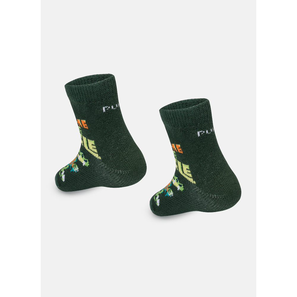 Meia Soquete Bebê Menino Jacaré Jungle - 3