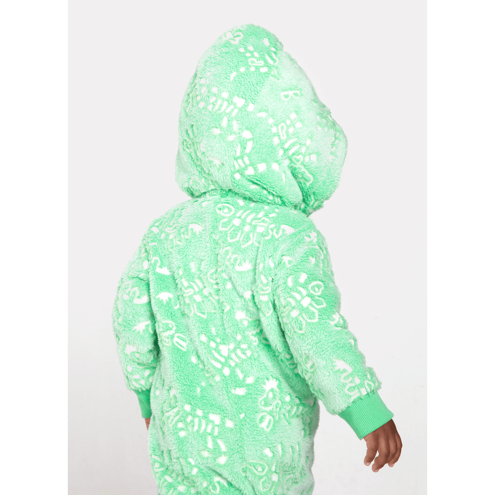 Macacão Manga Longa Bebê Menino Soft Dinossauro Fósseis - 4