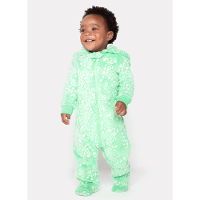 Macacão Manga Longa Bebê Menino Soft Dinossauro Fósseis - 1