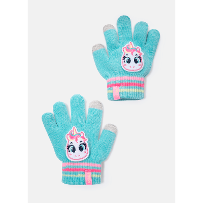 Luva Menina Teen Soft Unicórnio PopStar