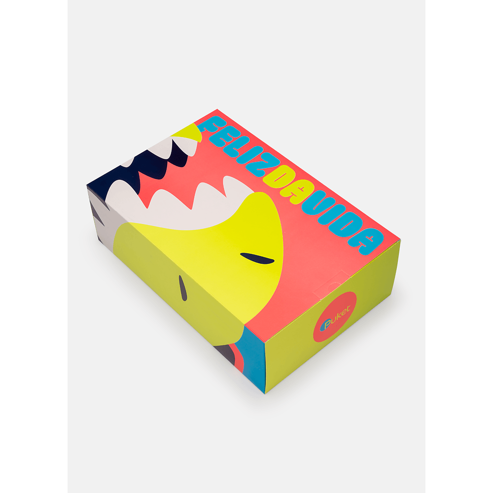 Caixa de Presente Média Dinossauro - 25x17x8cm (AxLxP) - 2