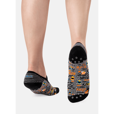 Meia Sapatilha Menino Antiderrapante Carros