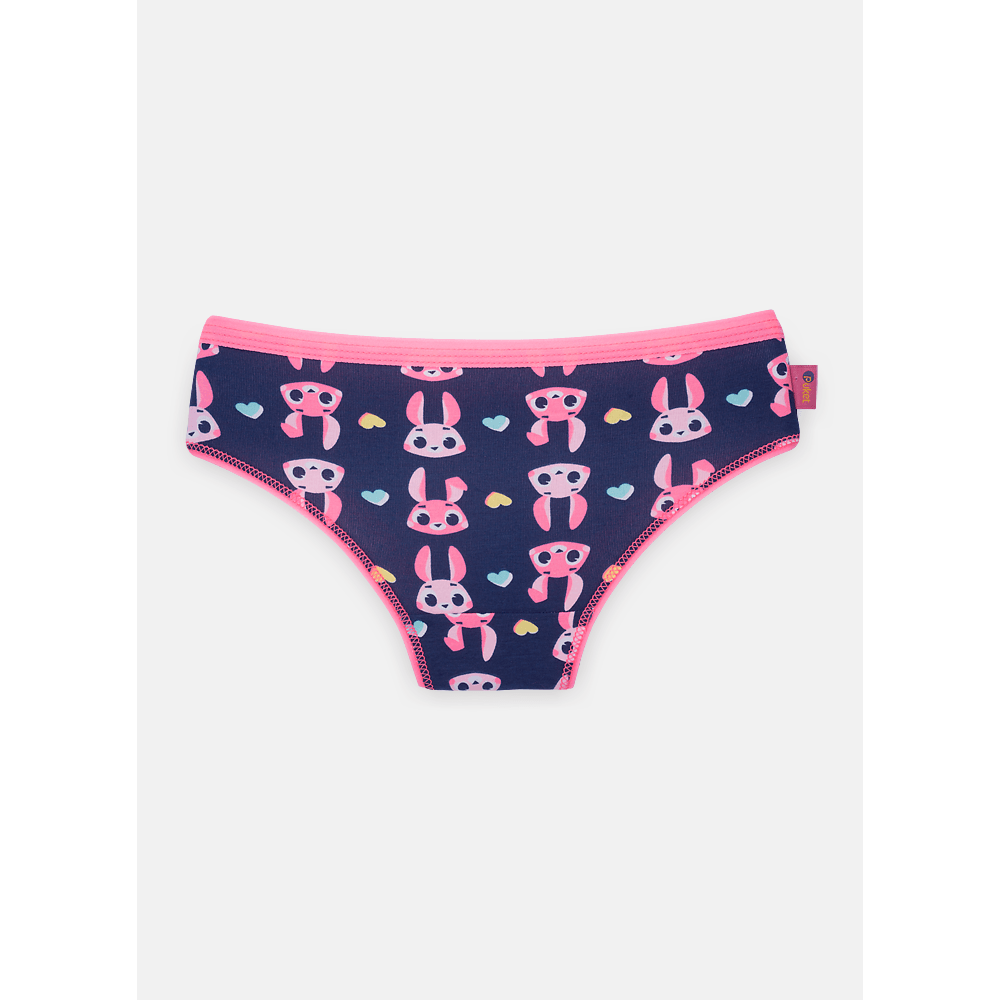Calcinha Boneca Menina Algodão Família Coelho - 2