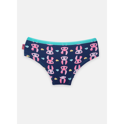 Calcinha Caleçon Menina Família Coelho