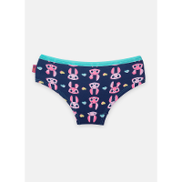 Calcinha Caleçon Menina Família Coelho - 1