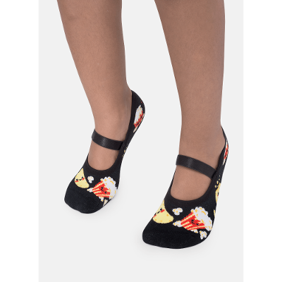 Meia Sapatilha Kids Antiderrapante Junk Food