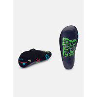 Meia Sapatilha com Sola Emborrachada Menino Dinossauro Skate - 2