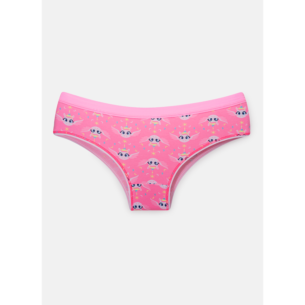Calcinha Boneca Algodão Feminina Unicórnio Místico - 1