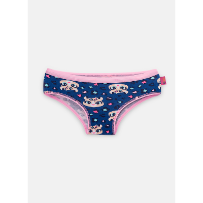 Calcinha Boneca Algodão Menina Onça