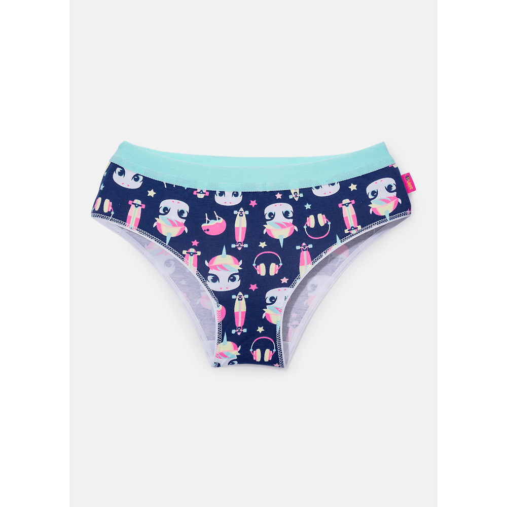Calcinha Boneca Algodão Menina Teen Unicórnio Popstar - 1