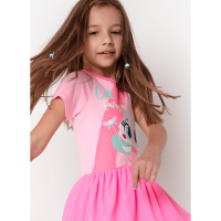 Camisola Fantasia Manga Curta Viscolycra Menina Gata Fada - 4