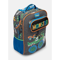 Mochila com Rodinha Pequena Monster Truck