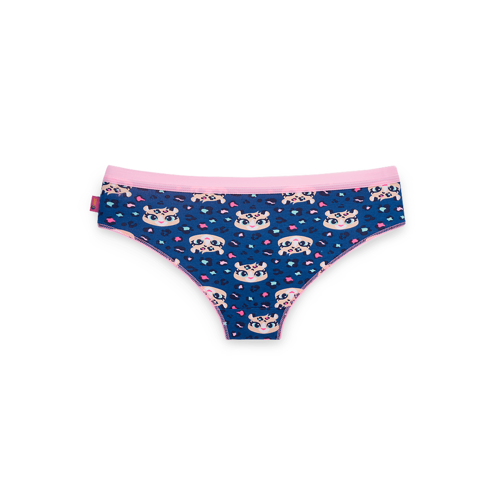 Calcinha Boneca Feminina Algodão Onça - 2