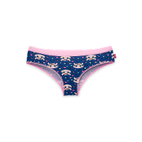 Calcinha Boneca Feminina Algodão Onça - 1