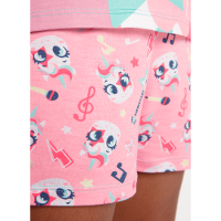 Pijama Manga Curta Menina Viscolycra Unicórnio Popstar - 4