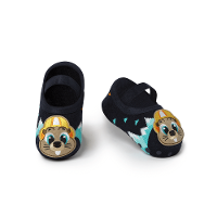 Meia Menino Sapatilha com Antiderrapante e Aplique - 1