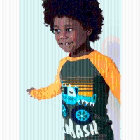 Camiseta Manga Longa com Proteção Térmica Menino Monster Truck - 2