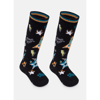 Meia Cano 3/4 Bebê Menino Tubarão Rockstar - 2