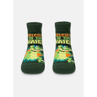 Meia Soquete Bebê Menino Jacaré Jungle - 1