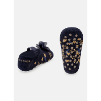 Meia Sapatilha Bebê Menina Antiderrapante Estrela - 2