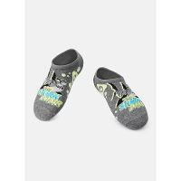 Meia Menino Sapatinho com Antiderrapante Tubarão Robô - 1