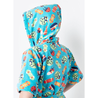 Roupão de Banho Menino Teen Dinossauro Skate - 3