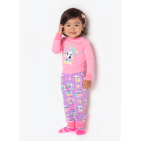Body Pijama Manga Longa Viscolycra Bebê Menina Unicórnio Kawaii - 3