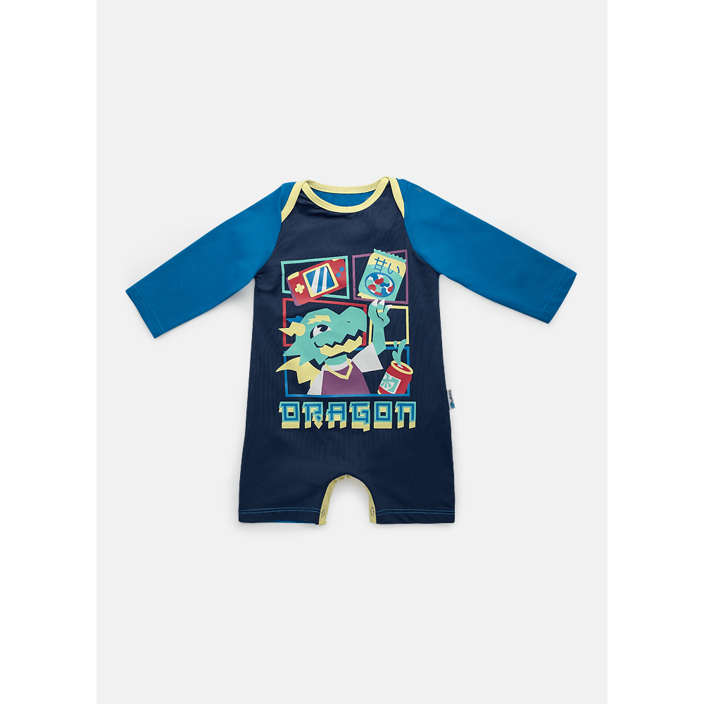 Macacão Bebê Menino Dragão Street - 1
