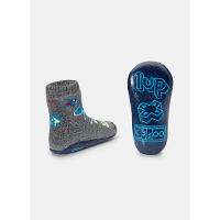 Meia Soquete com Sola Emborrachada Bebê Menino Tubarão Gamer - 3