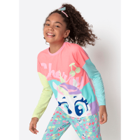 Pijama Manga Longa Viscolycra Menina Teen Unicórnio Cherry - 3