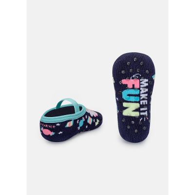 Meia Sapatilha Menina Antiderrapante Ovelha