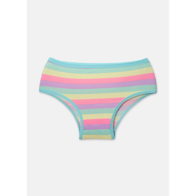 Calcinha Boneca Menina Teen Microfibra Listras