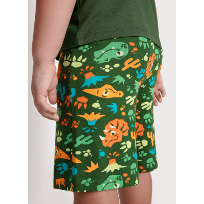 Pijama Manga Curta Viscolycra Menino Dino Trio