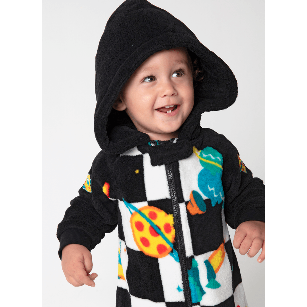 Macacão Manga Longa Soft Bebê Menino Space Food - 2