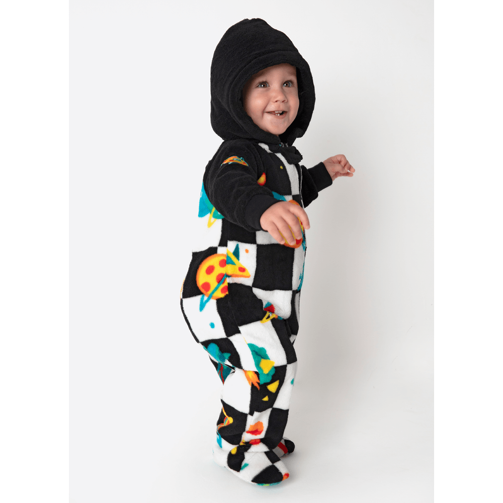 Macacão Manga Longa Soft Bebê Menino Space Food - 4