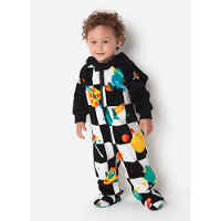 Macacão Manga Longa Soft Bebê Menino Space Food - 1