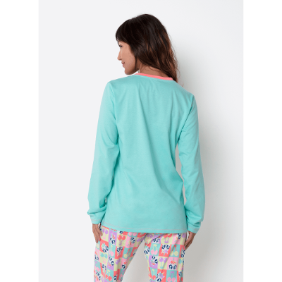 Pijama Manga Longa Feminino Unicórnio Cherry