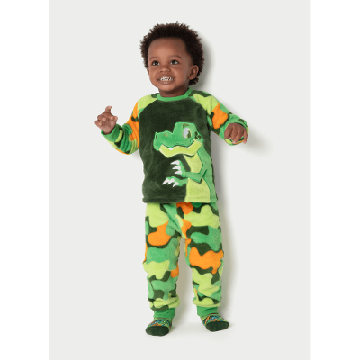 Pijama Longo Pijama Manga Longa Soft Masculino