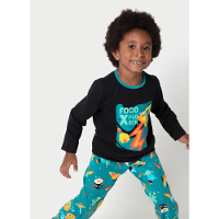 Pijama Manga Longa Algodão Menino Space Food - 3