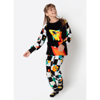 Pijama Manga Longa Soft Unissex Space Food - 5