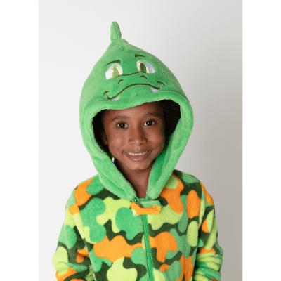 Macacão Manga Longa Soft Menino Dino Trio
