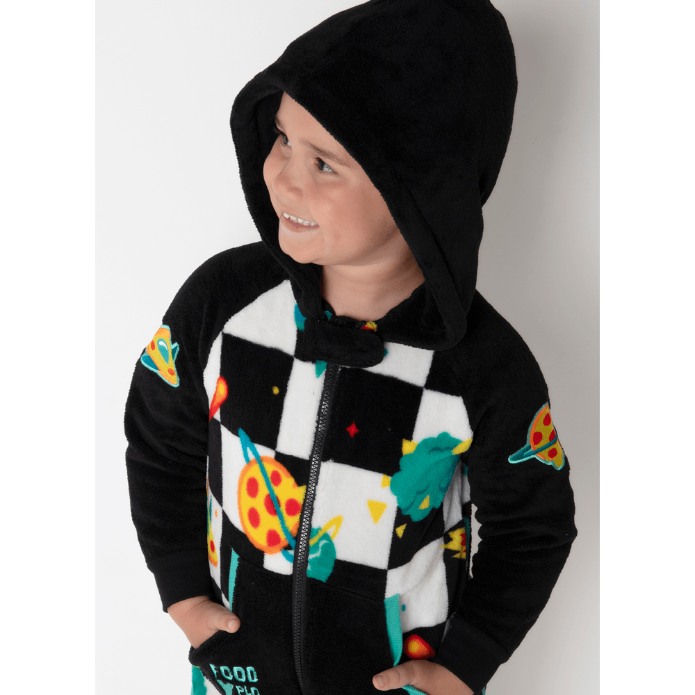 Macacão Manga Longa Soft Unissex Space Food - 6